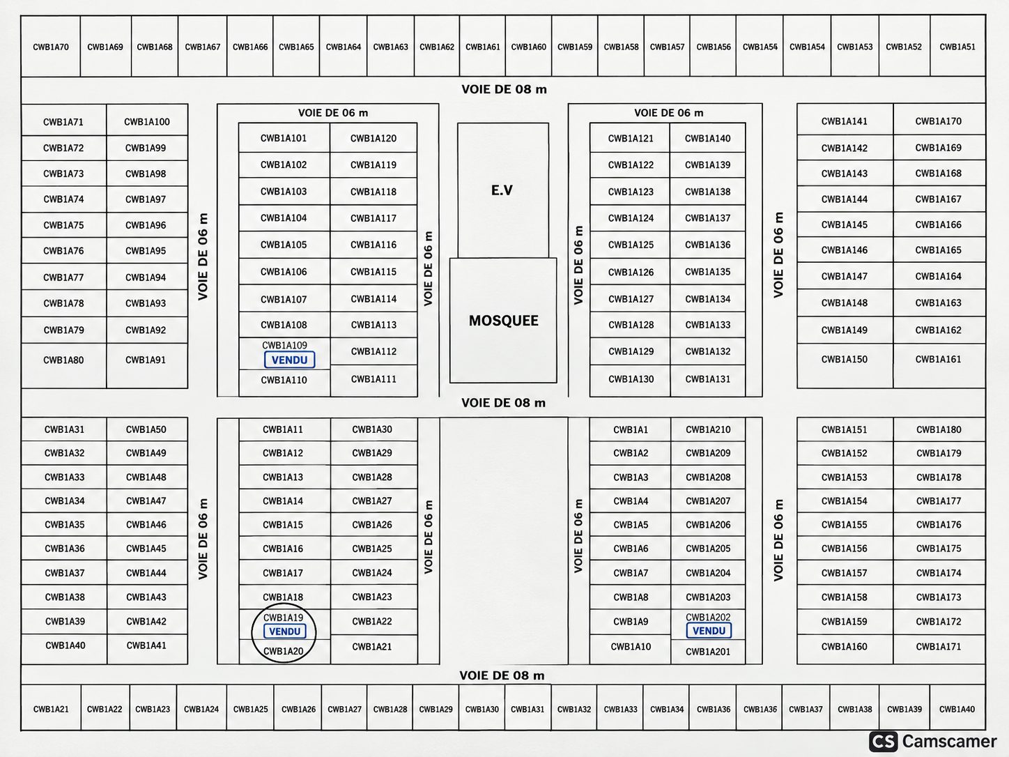 Terrains de 150 m² à vendre – 40 000 000 F CFA la parcelle - VDN 3