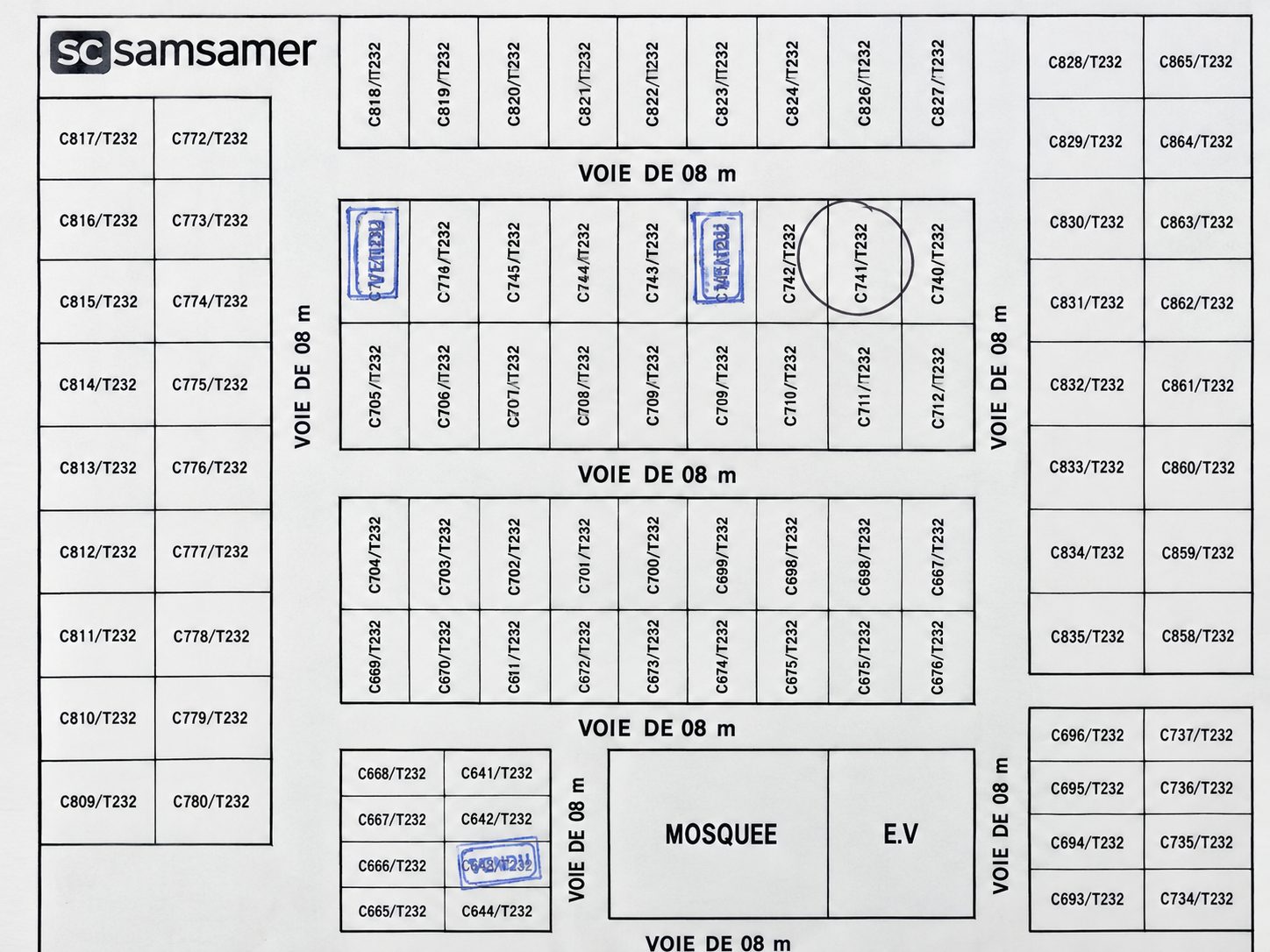 Terrains de 150 m² à vendre – 40 000 000 F CFA la parcelle - VDN 3